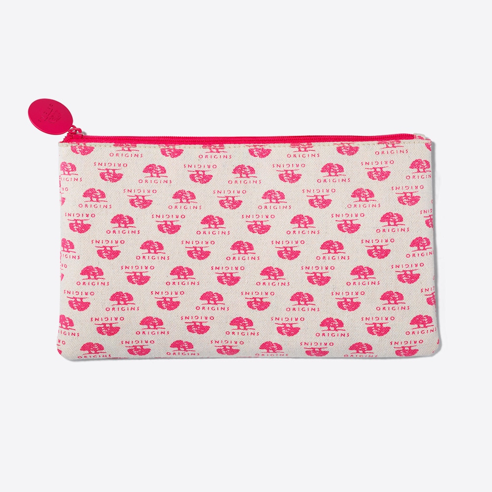 Pink Makeup Pouch Bag