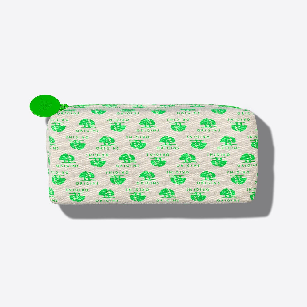 Green Makeup Pouch Bag
