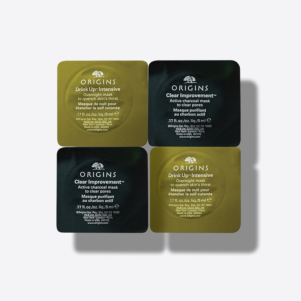 Clear Improvement / Drink Up Intensive Mask Duo 4 X 5ml