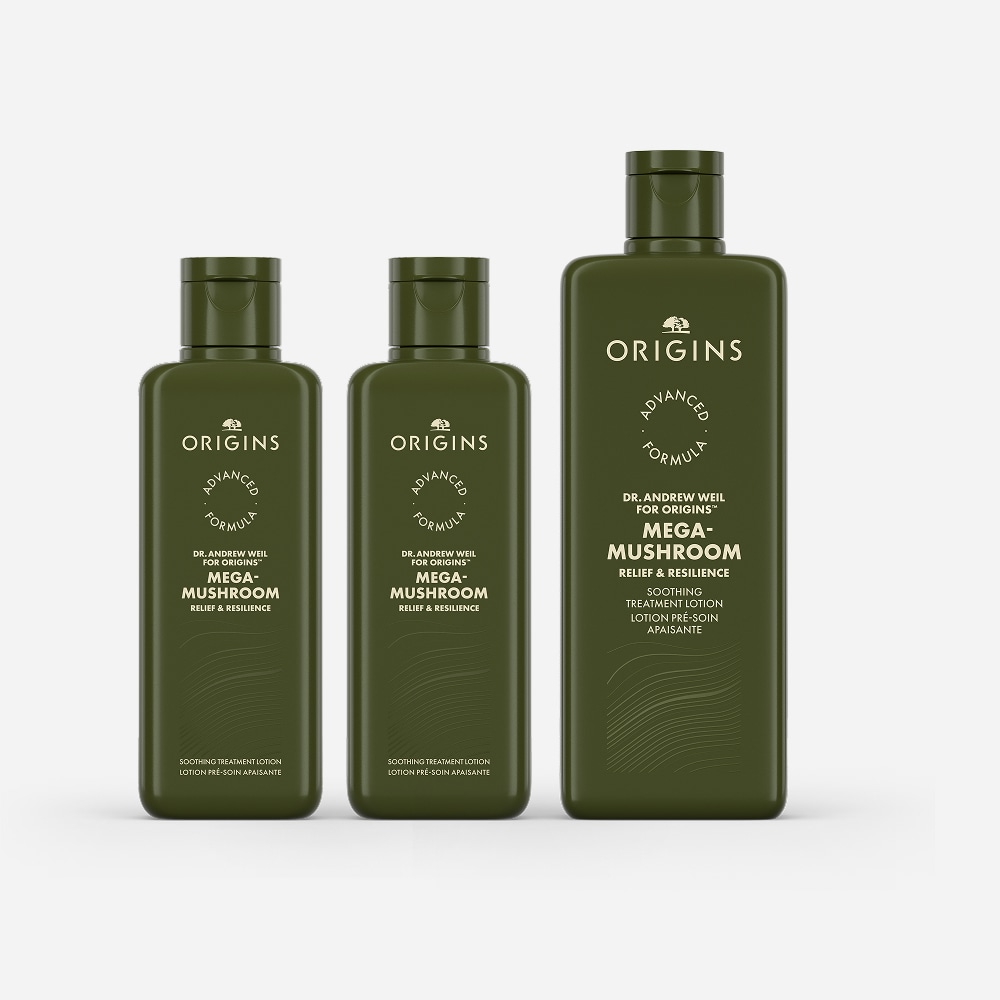 Dr. Weil For Origins™ Mega-Mushroom Treatment Lotion Value Set DR. WEIL 靈芝水超值組, 200ml x 2, 400ml