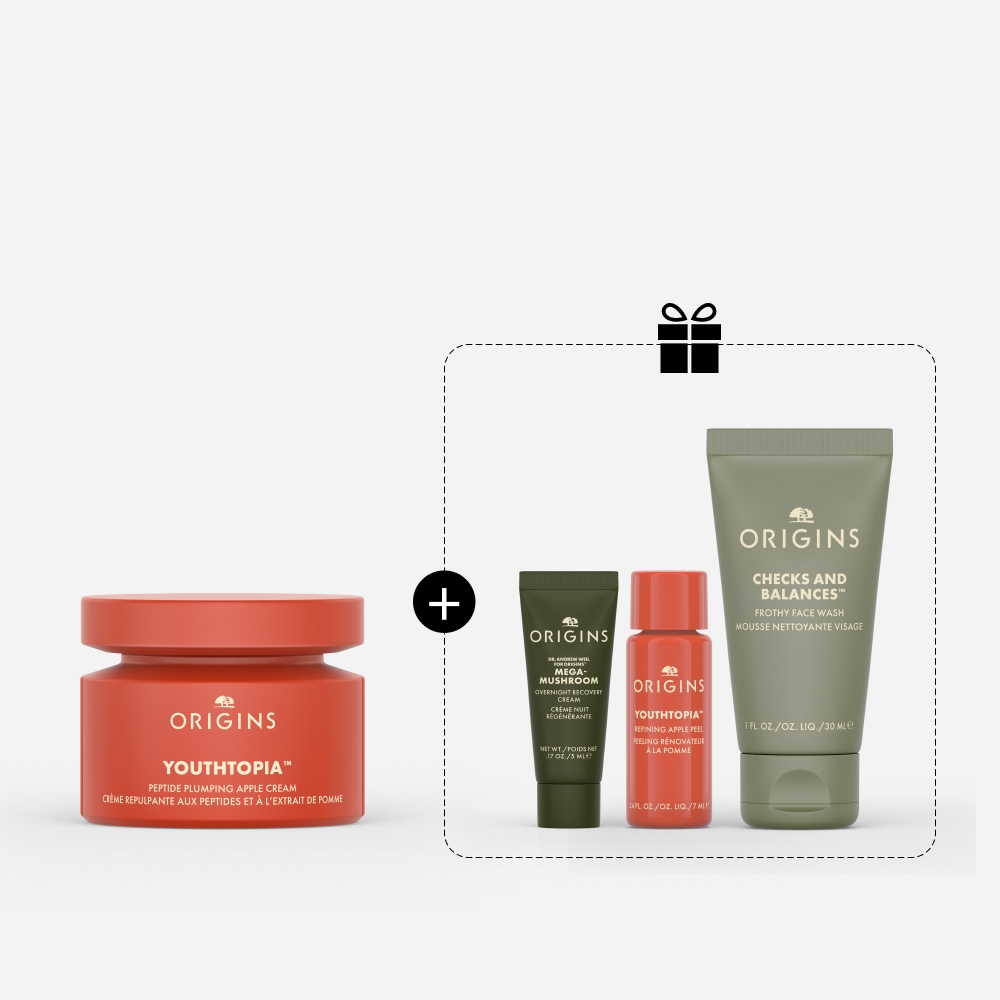 Youthtopia™ Apple Plump & Hydrate Set Youthtopia™ 蘋果澎潤霜體驗組, 50ML, 7ML, 30ML, 5ML