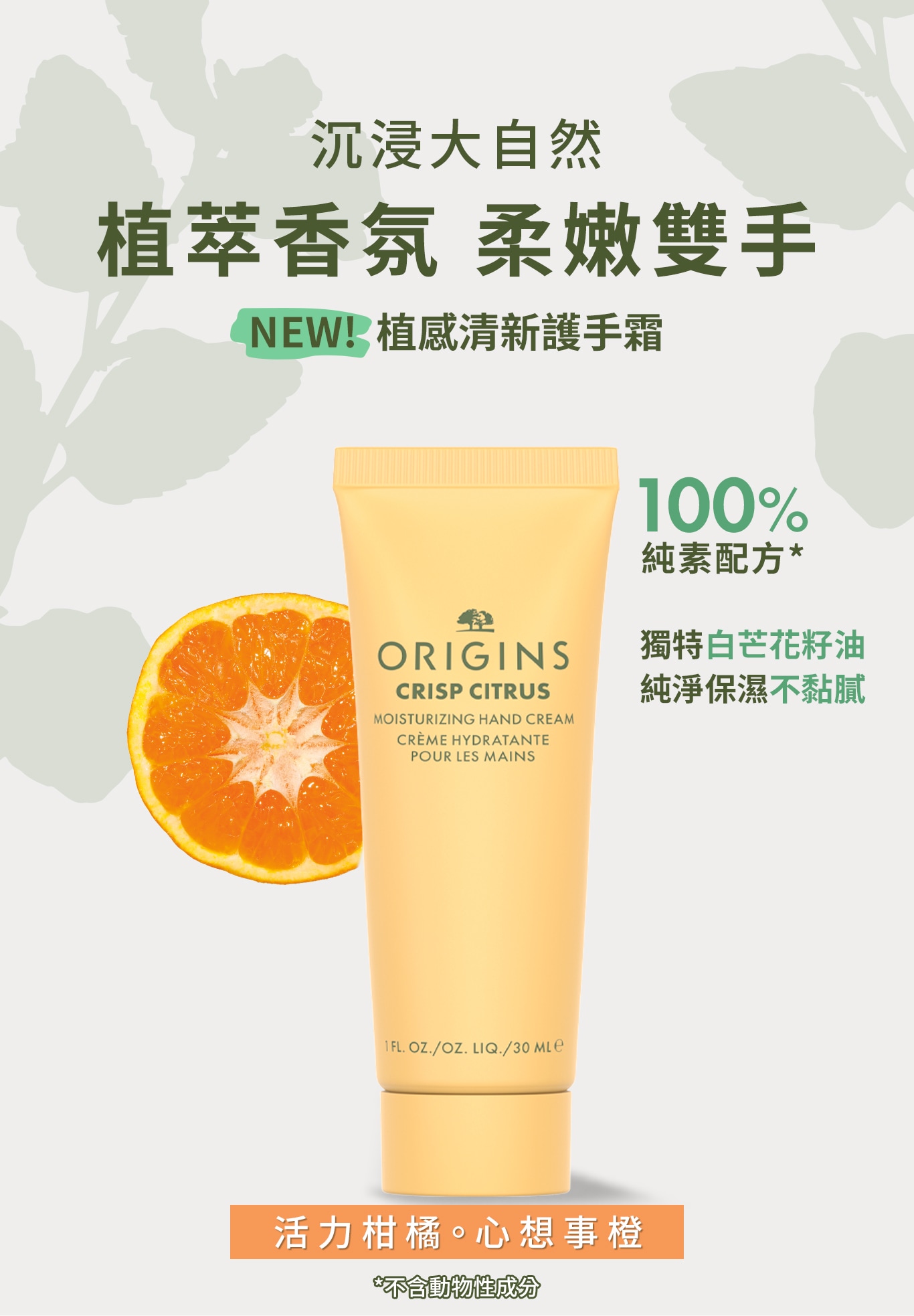 品木宣言 活力柑橘護手霜 


 